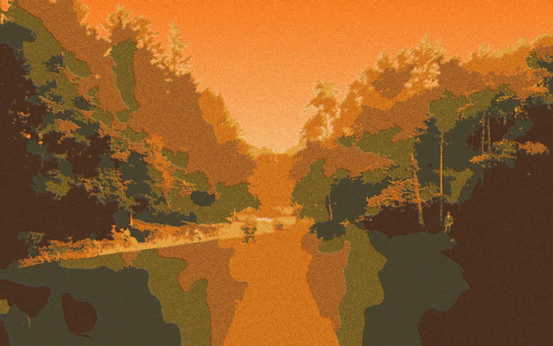 Zeister Bos, about 1900. Study